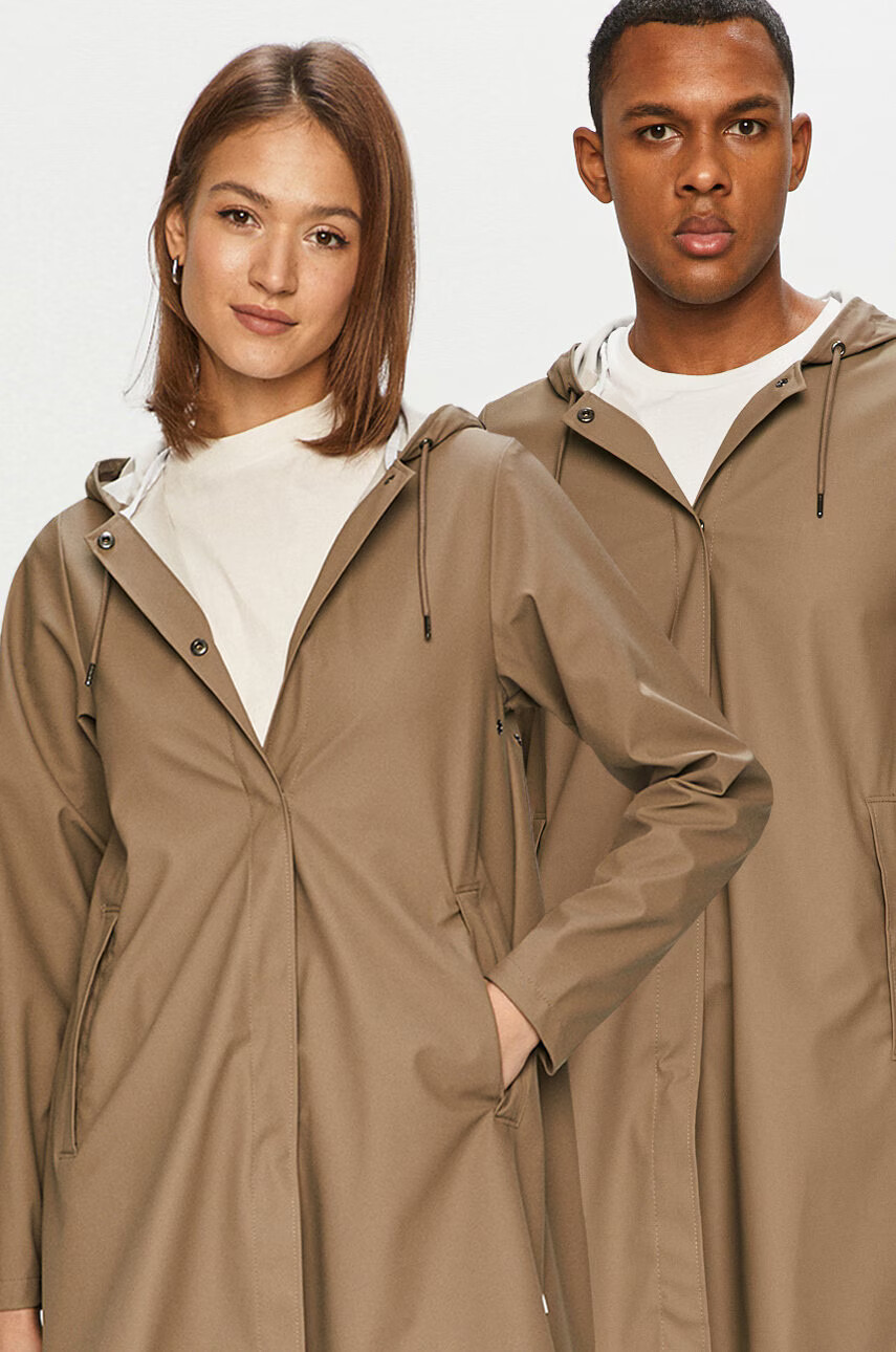 Rains Непромокаемо яке 1834 A-line Jacket - Pepit.bg