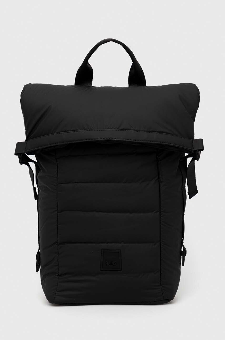 Rains Раница 12140 Loop Backpack в черно голям размер с изчистен дизайн - Pepit.bg