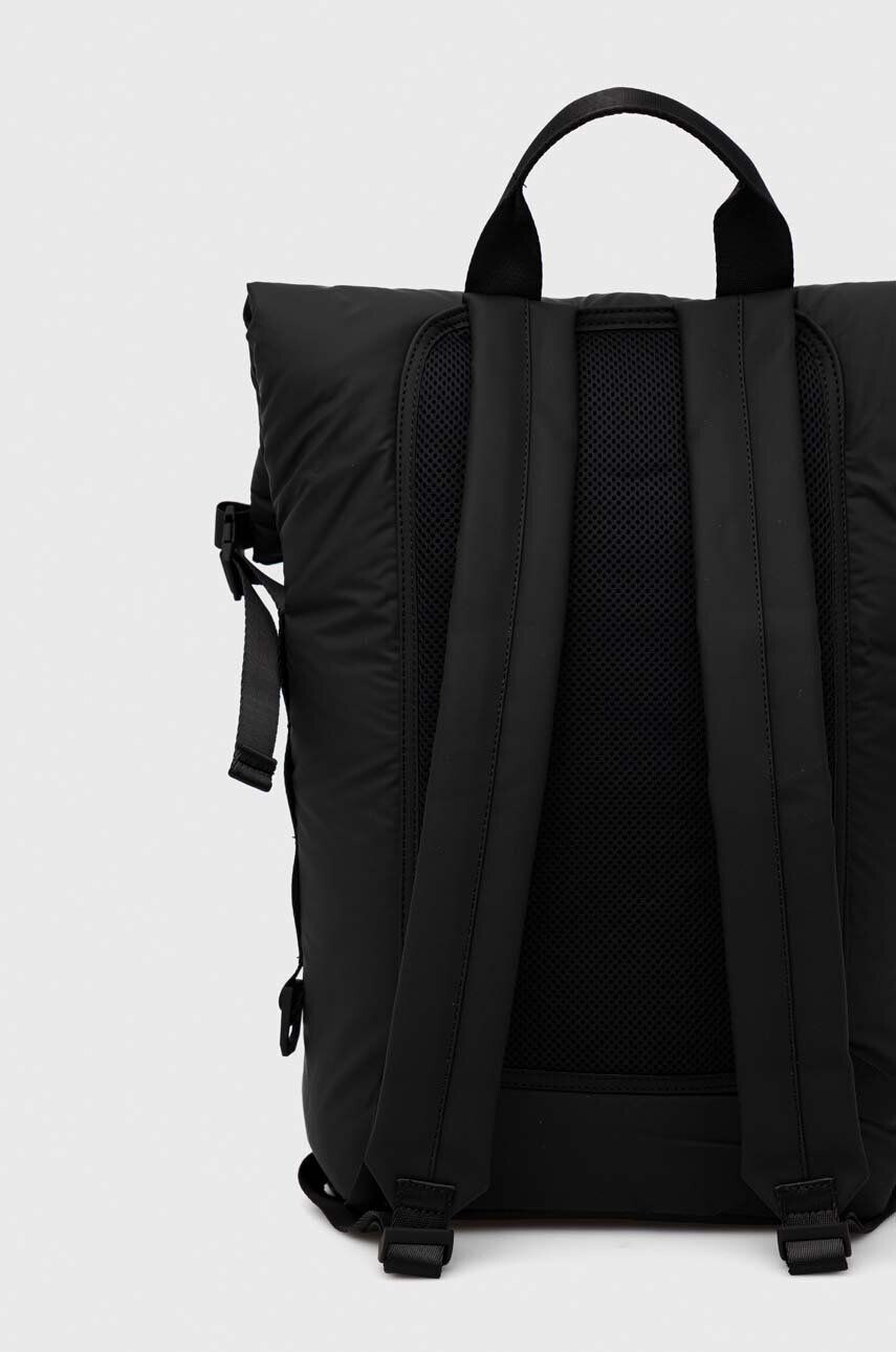 Rains Раница 12140 Loop Backpack в черно голям размер с изчистен дизайн - Pepit.bg