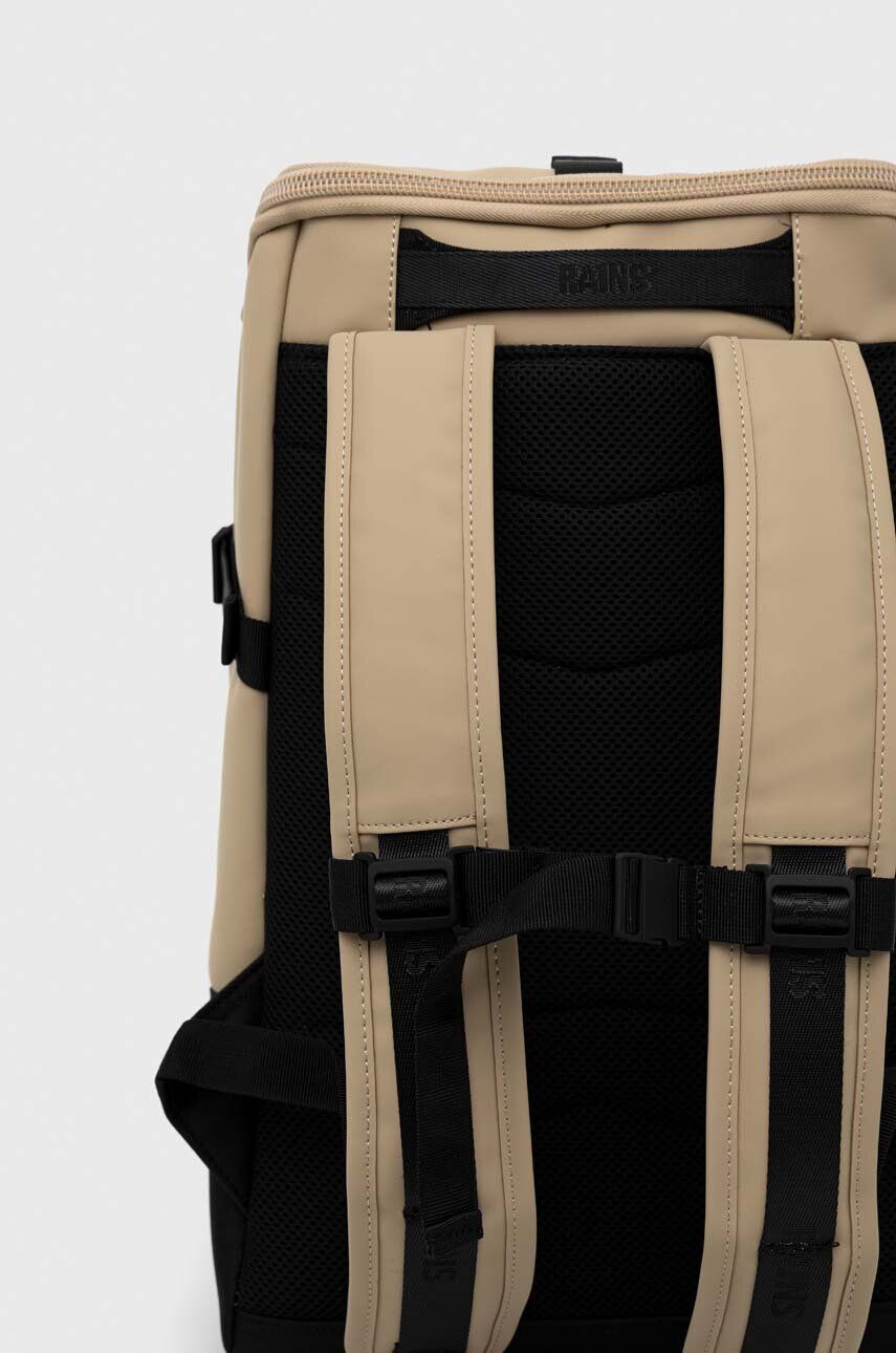 Rains Раница 13800 Trail Cargo Backpack в бежово голям размер с изчистен дизайн - Pepit.bg