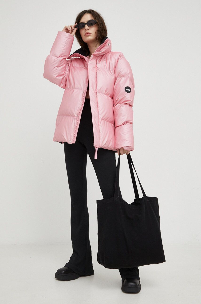 Rains Яке 15220 Boxy Puffer Jacket - Pepit.bg