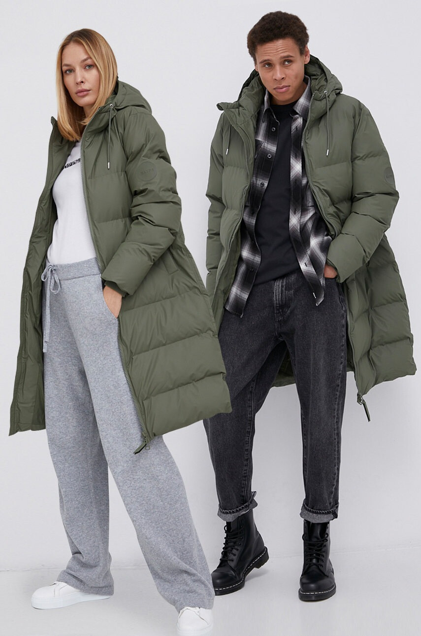 Rains Яке 1524 Hooded Puffer Coat - Pepit.bg