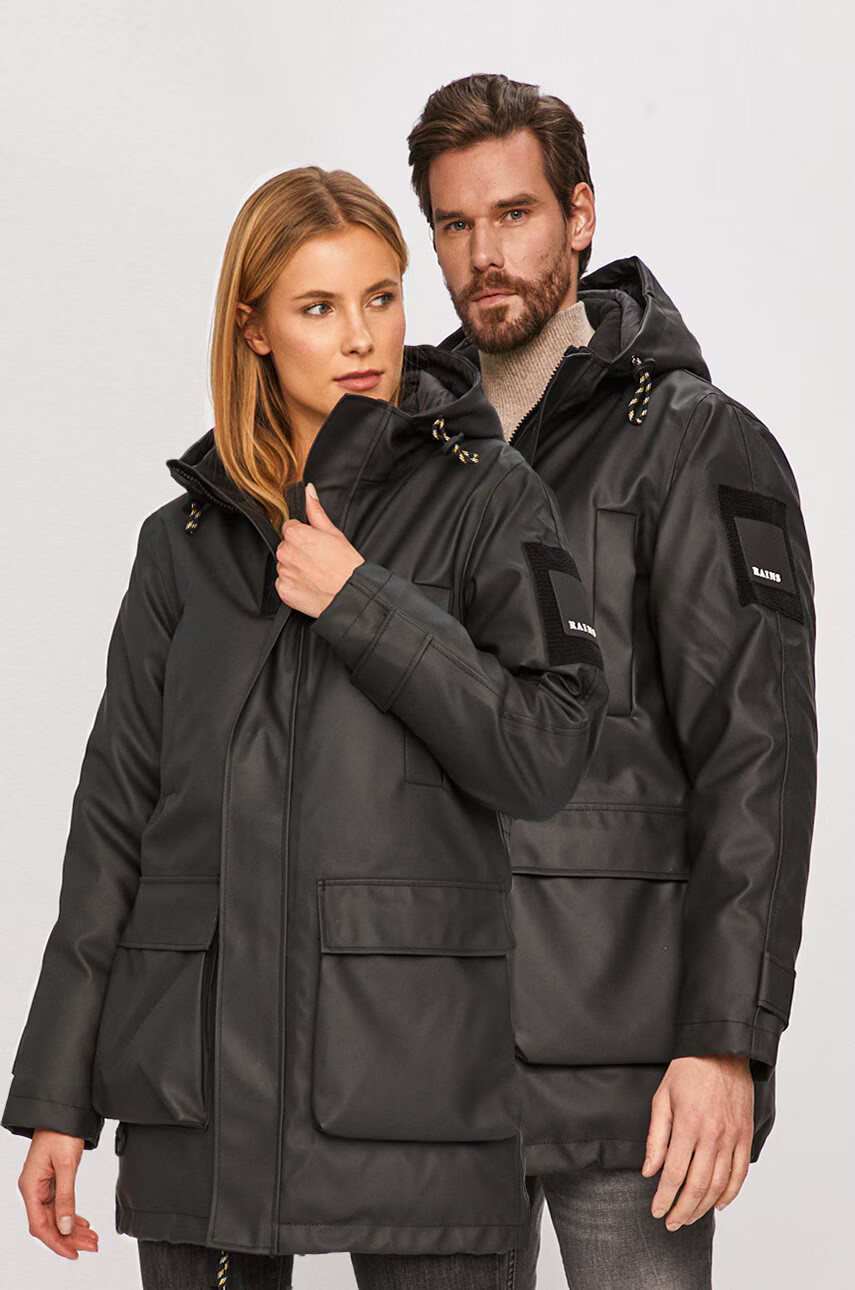 Rains Яке 1525 Glacial Parka - Pepit.bg