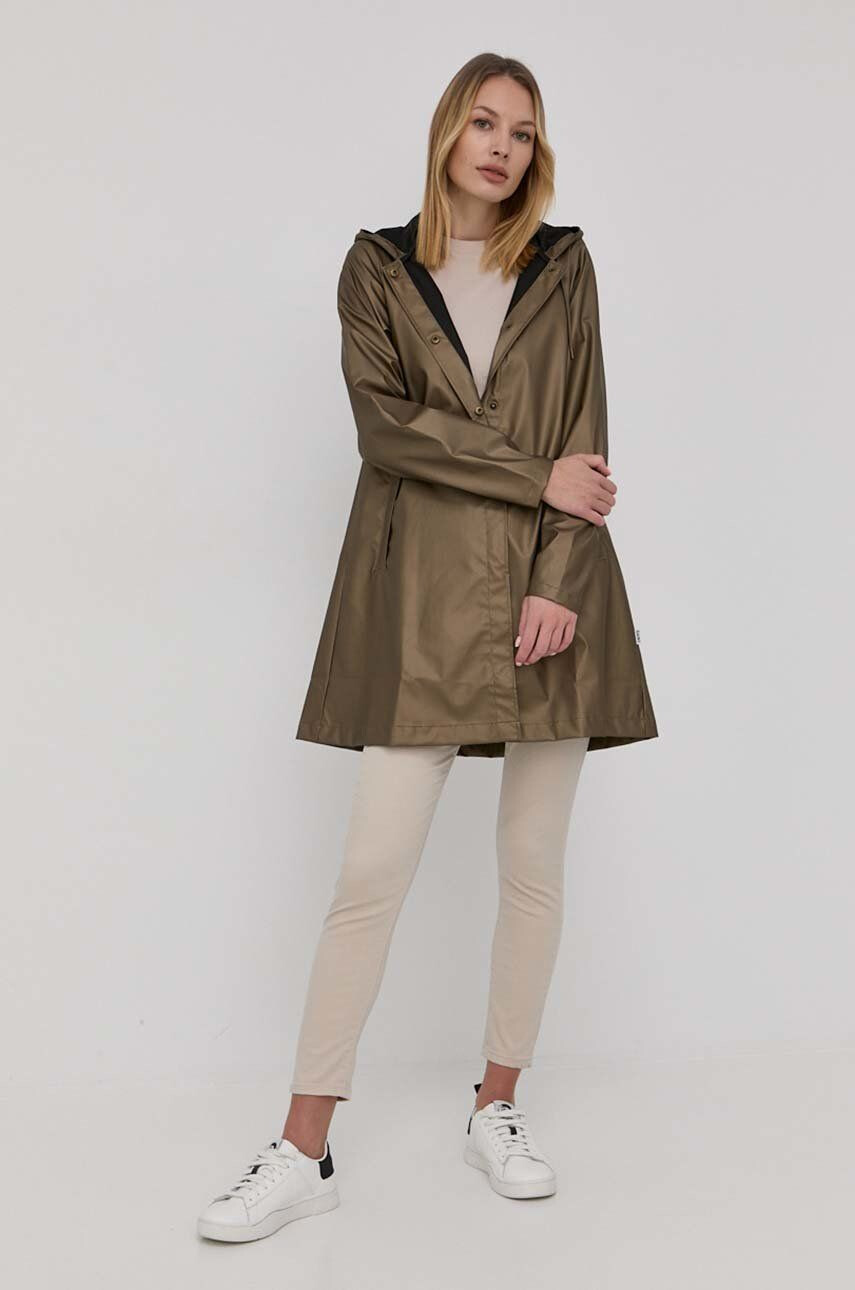 Rains Яке 18340 A-line Jacket - Pepit.bg