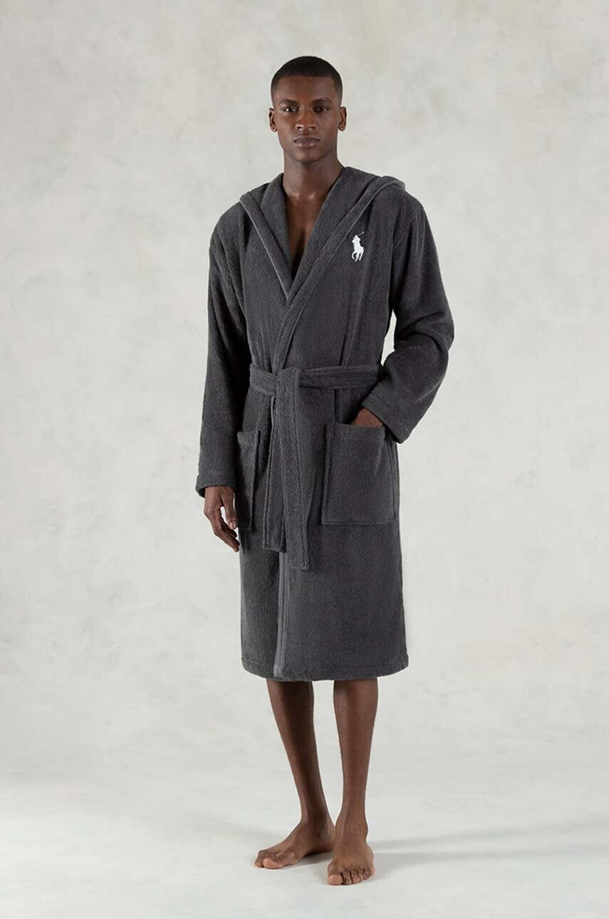 Ralph Lauren Памучен халат Player - Pepit.bg