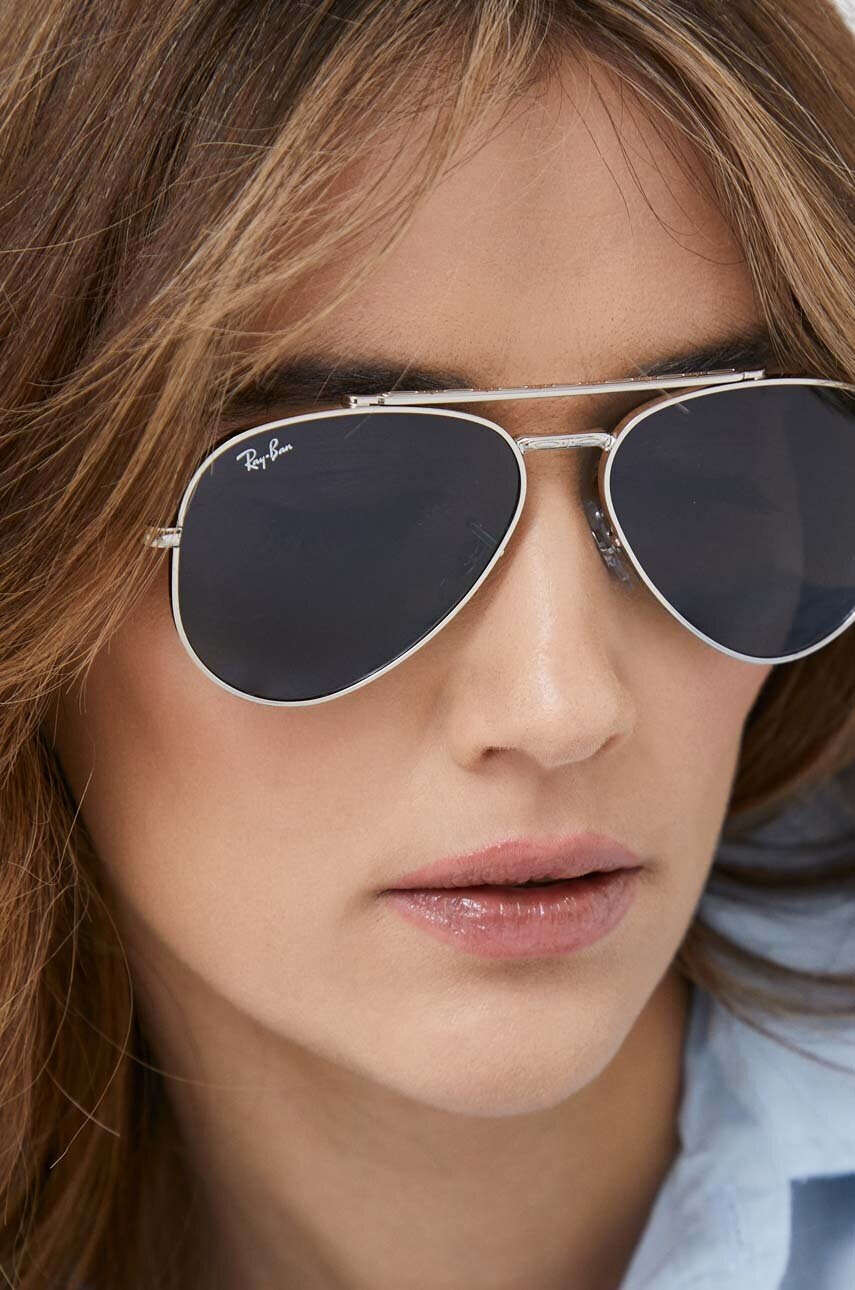 Ray-Ban Слънчеви очила в сребристо - Pepit.bg