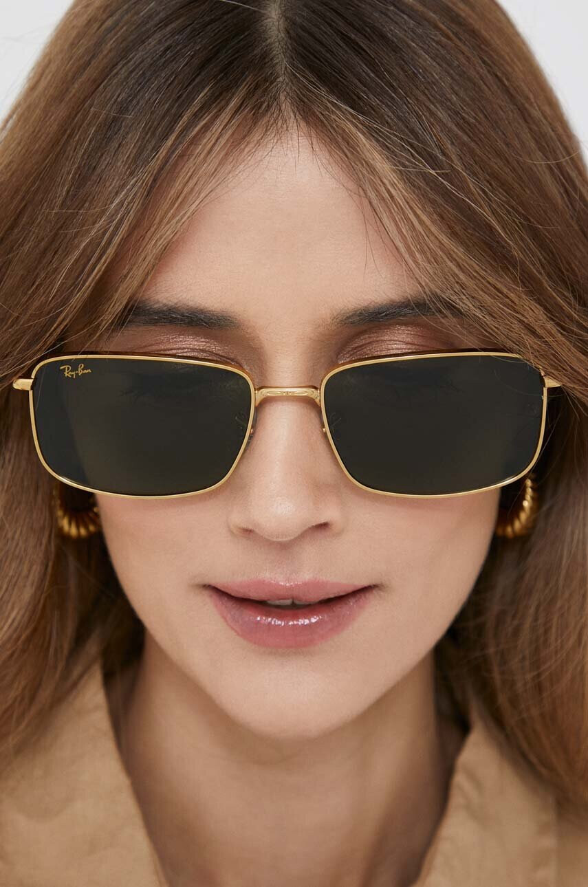 Ray-Ban Слънчеви очила в златисто - Pepit.bg