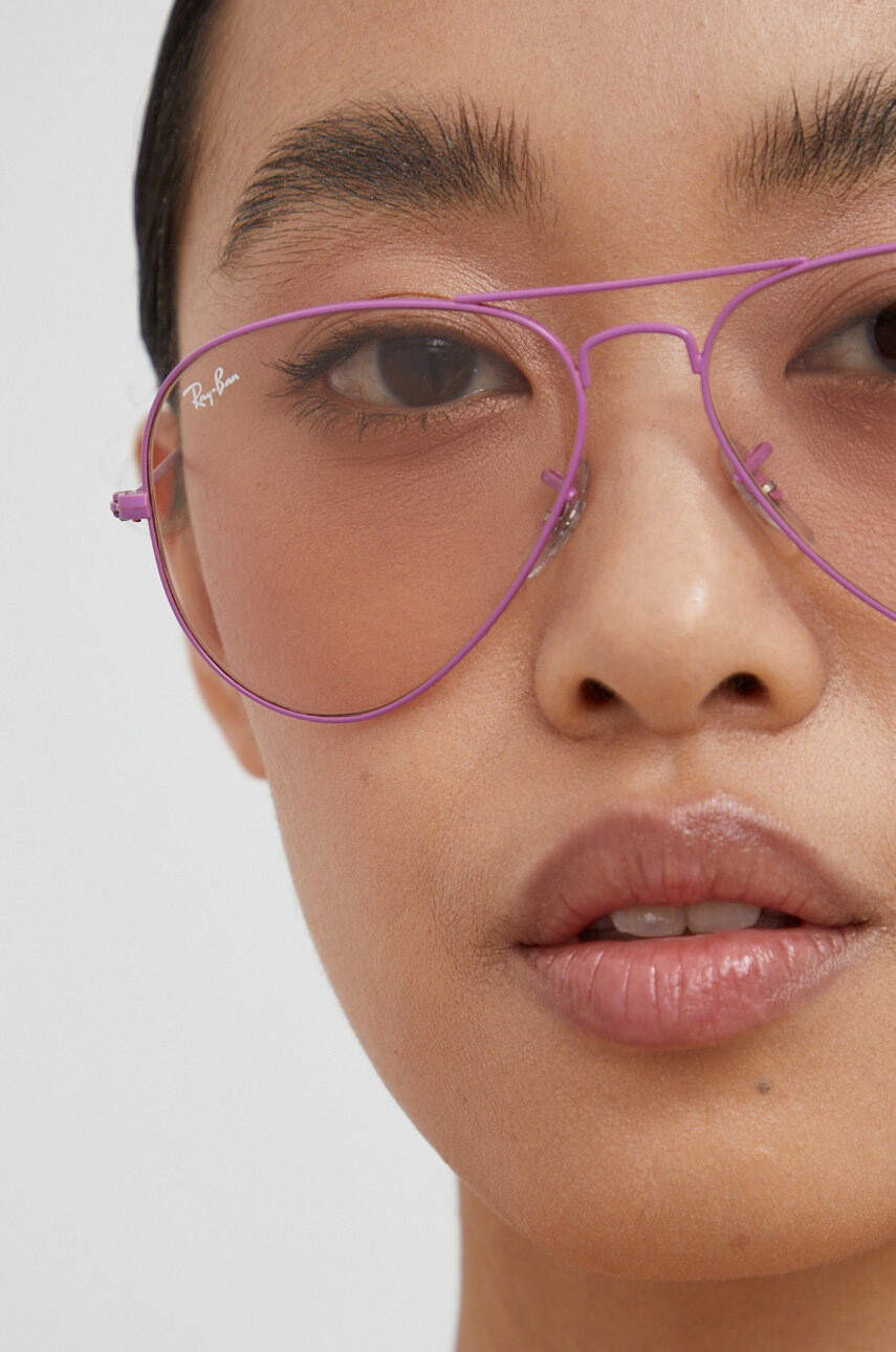 Ray-Ban Слънчеви очила в розово - Pepit.bg