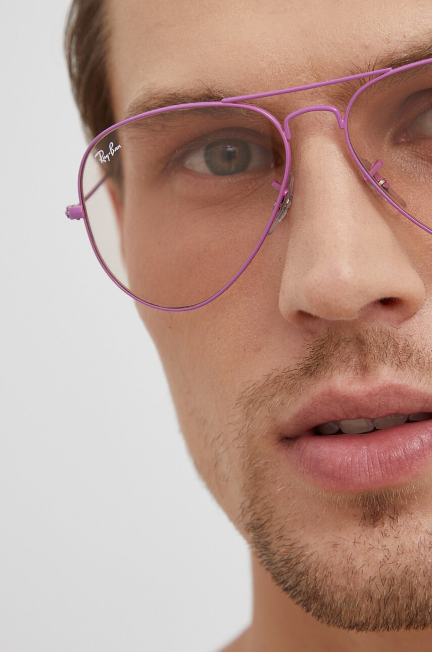 Ray-Ban Слънчеви очила в розово - Pepit.bg