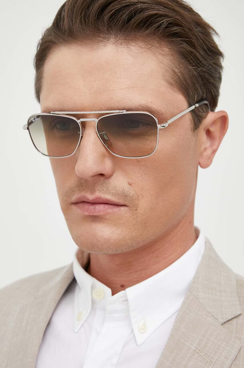 Ray-Ban Слънчеви очила в сребристо - Pepit.bg