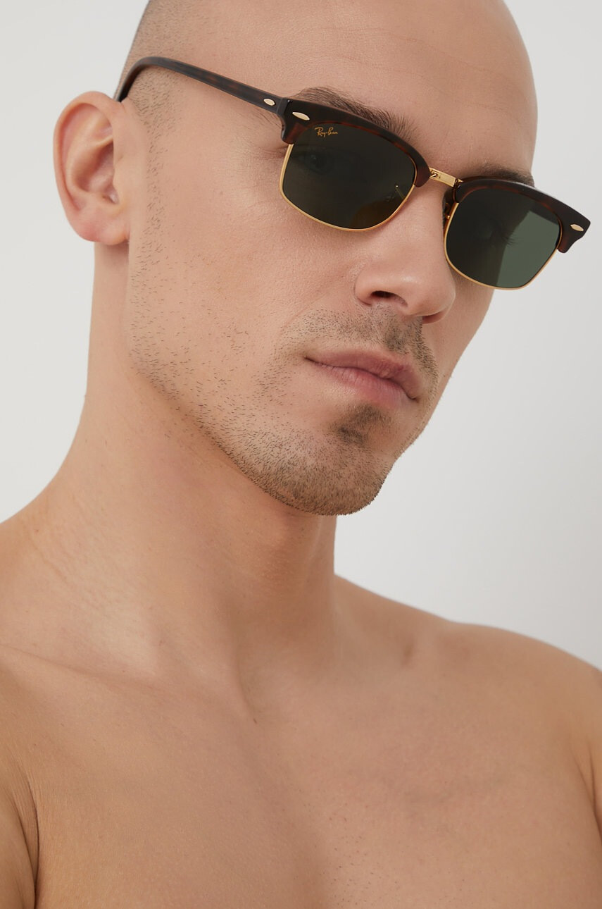 Ray-Ban Слънчеви очила CLUBMASTER SQUARE - Pepit.bg