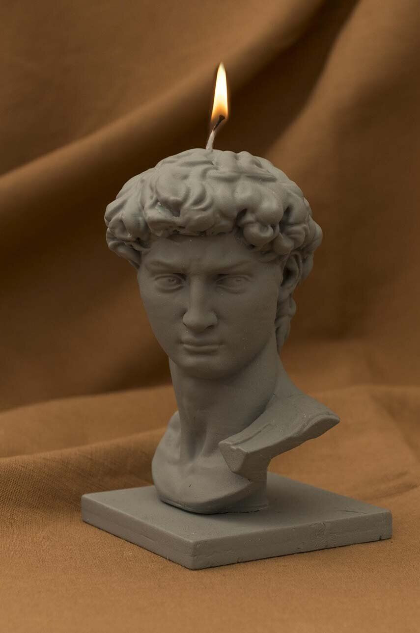 Really Nice Things Декоративна свещ David Candle - Pepit.bg