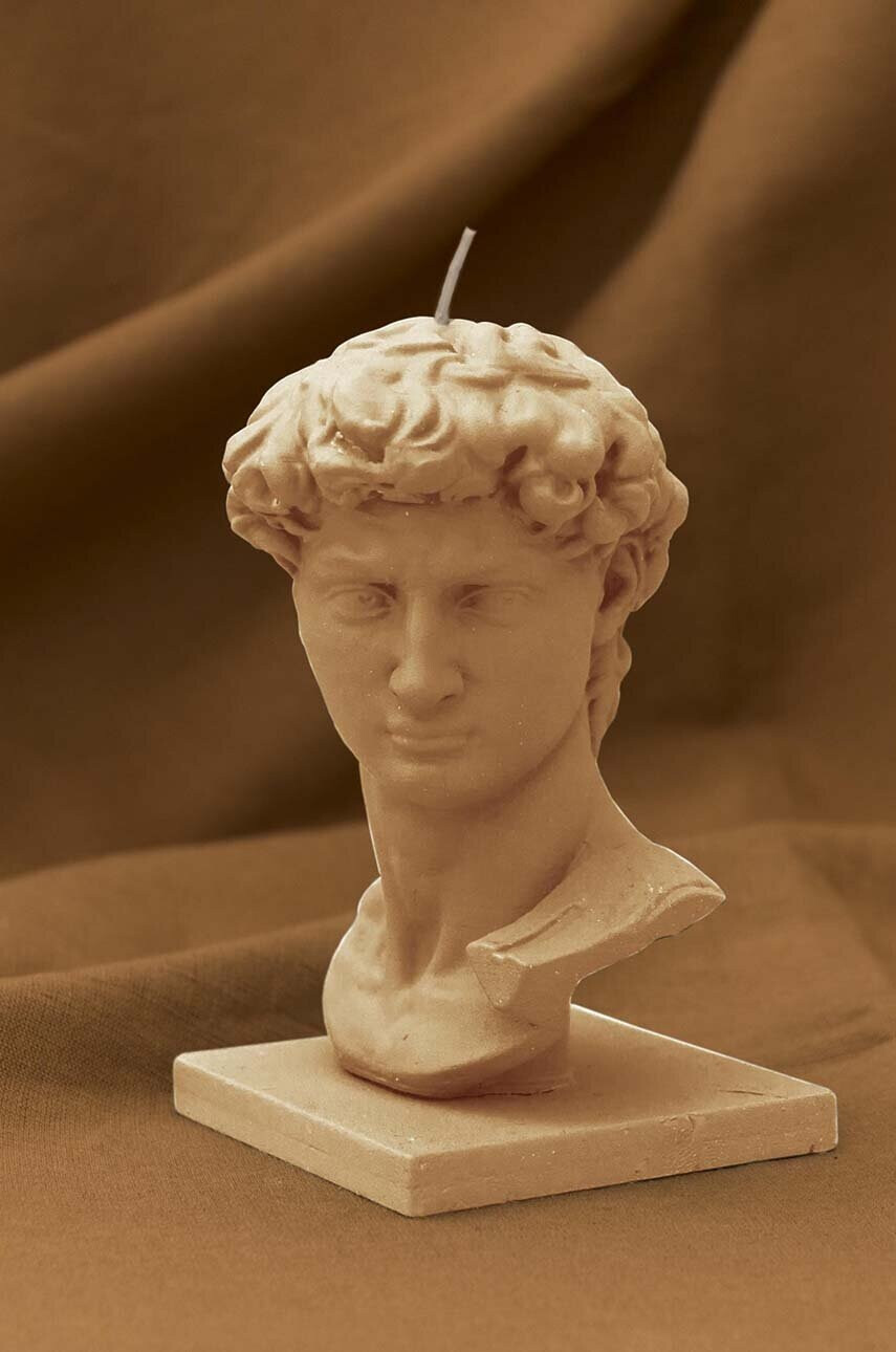 Really Nice Things Декоративна свещ David Candle - Pepit.bg