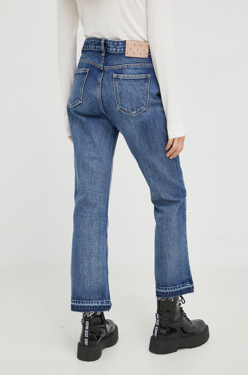 Red Valentino Дънки в с висока талия - Pepit.bg