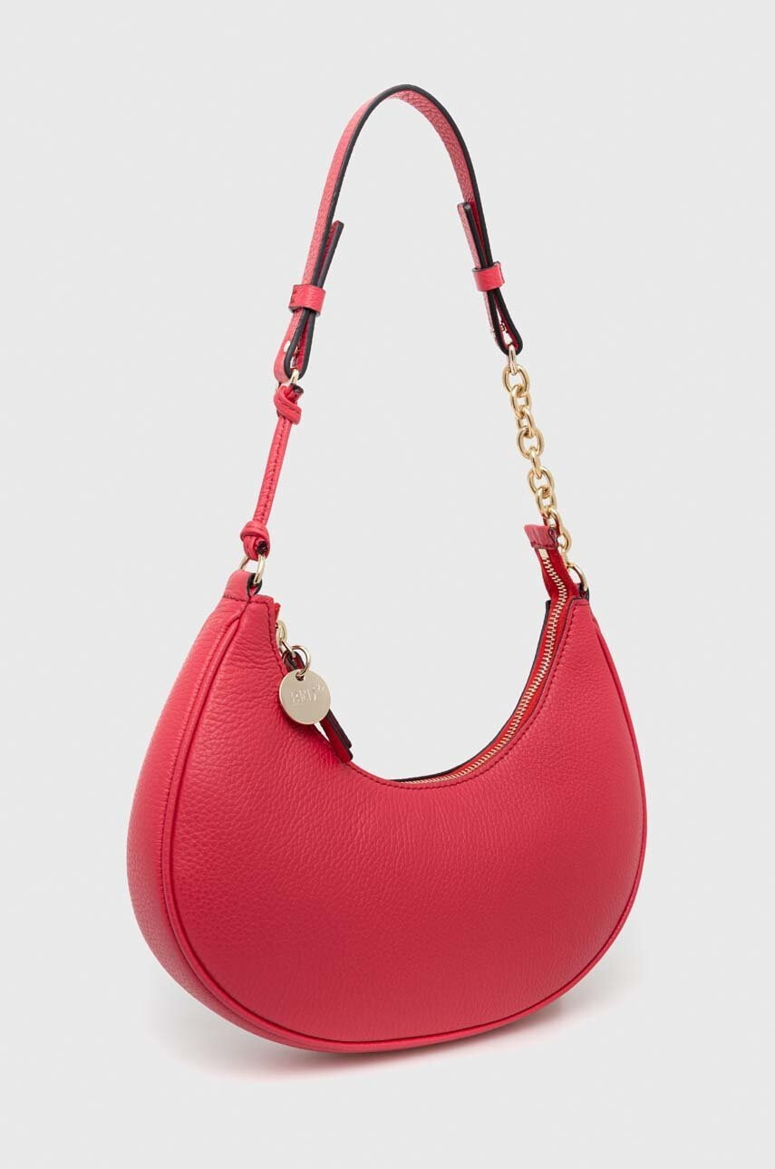 Red Valentino Кожена чанта в червено - Pepit.bg