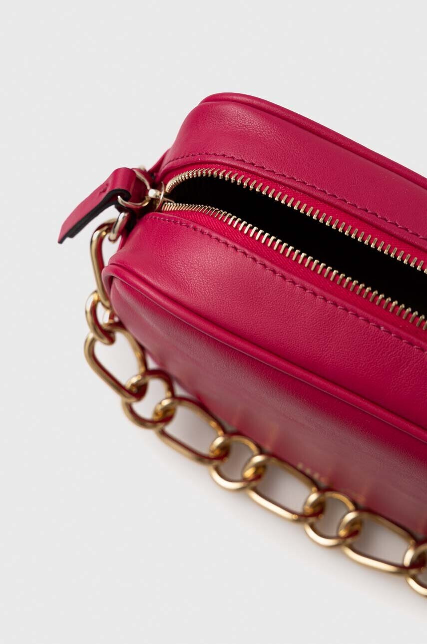Red Valentino Кожена чанта в розово - Pepit.bg