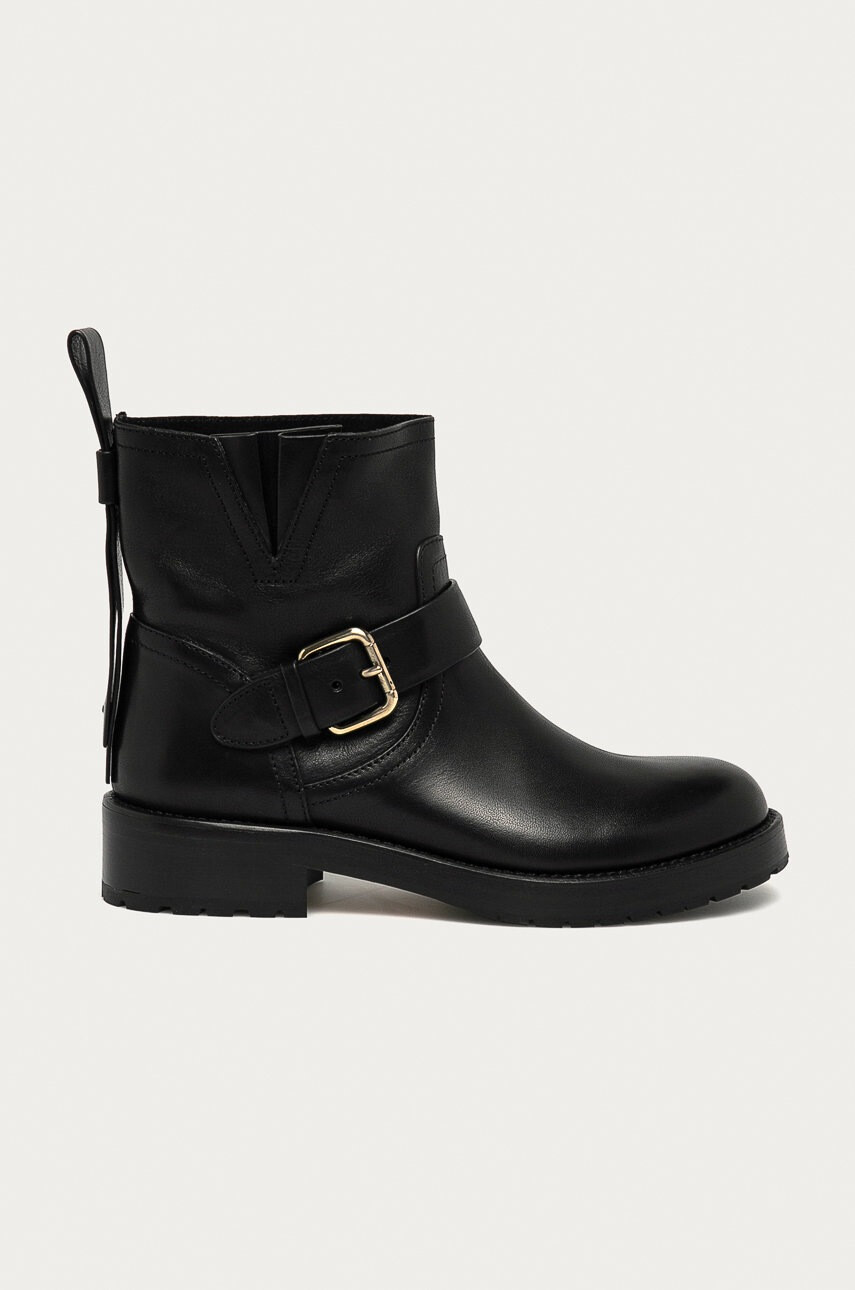 Red Valentino Кожени боти - Pepit.bg