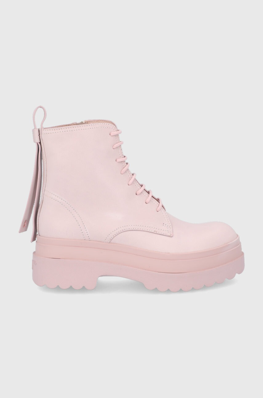 Red Valentino Кожени кубинки - Pepit.bg