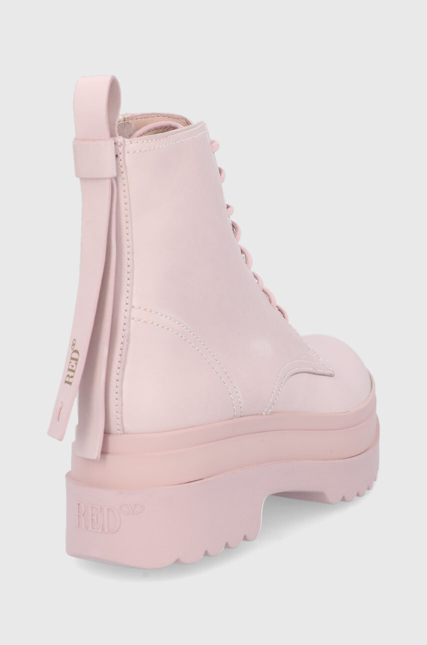 Red Valentino Кожени кубинки - Pepit.bg