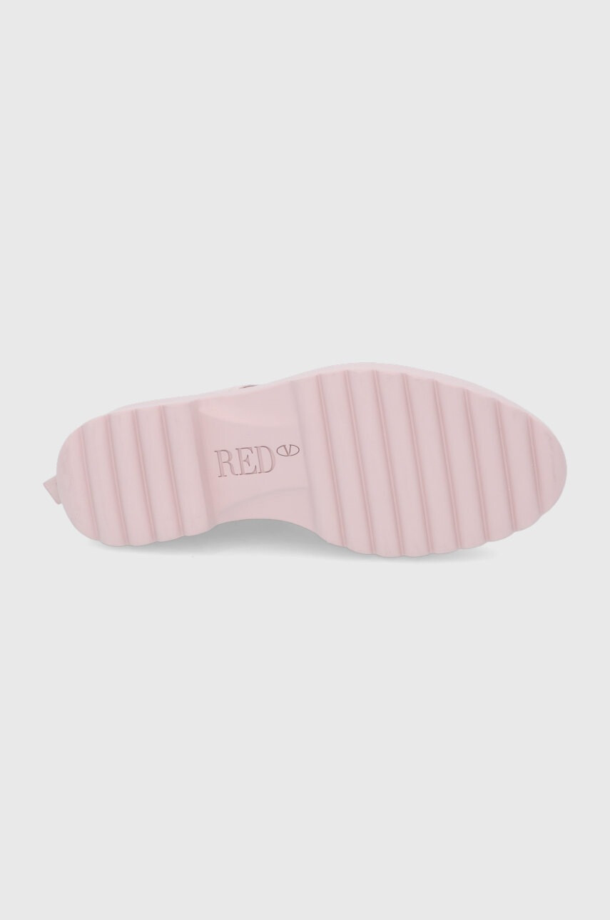 Red Valentino Кожени кубинки - Pepit.bg