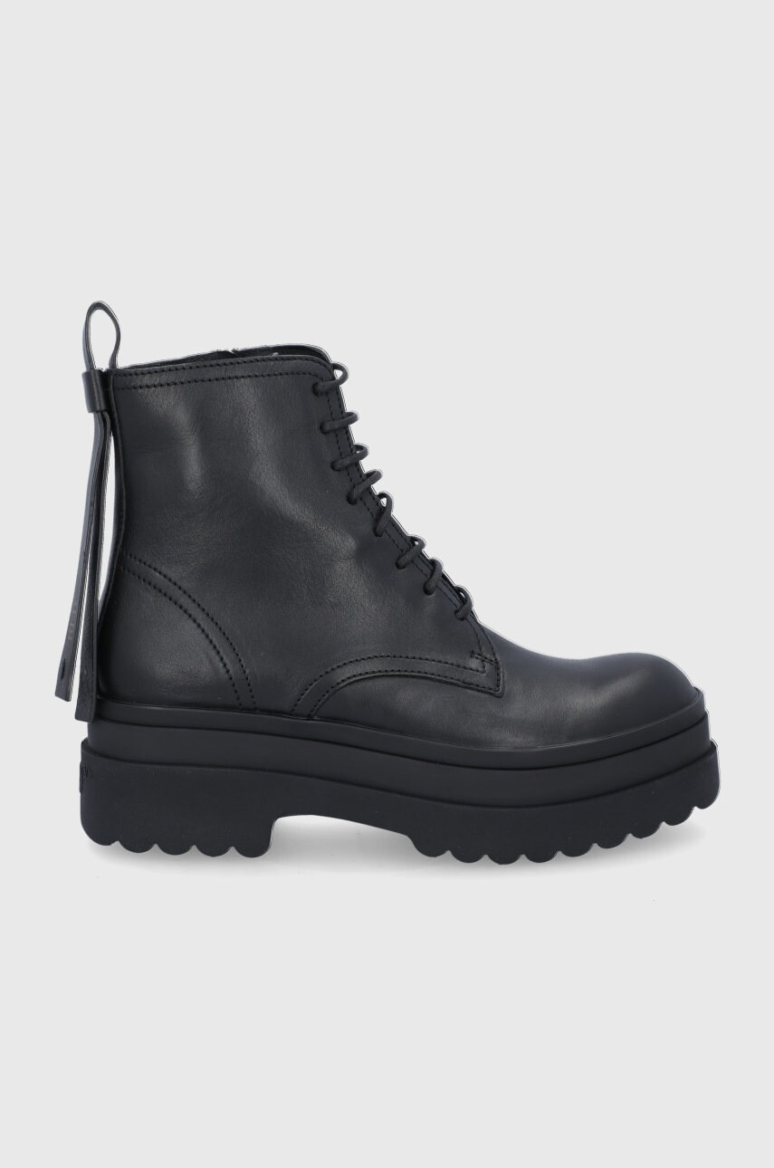 Red Valentino Кожени кубинки - Pepit.bg