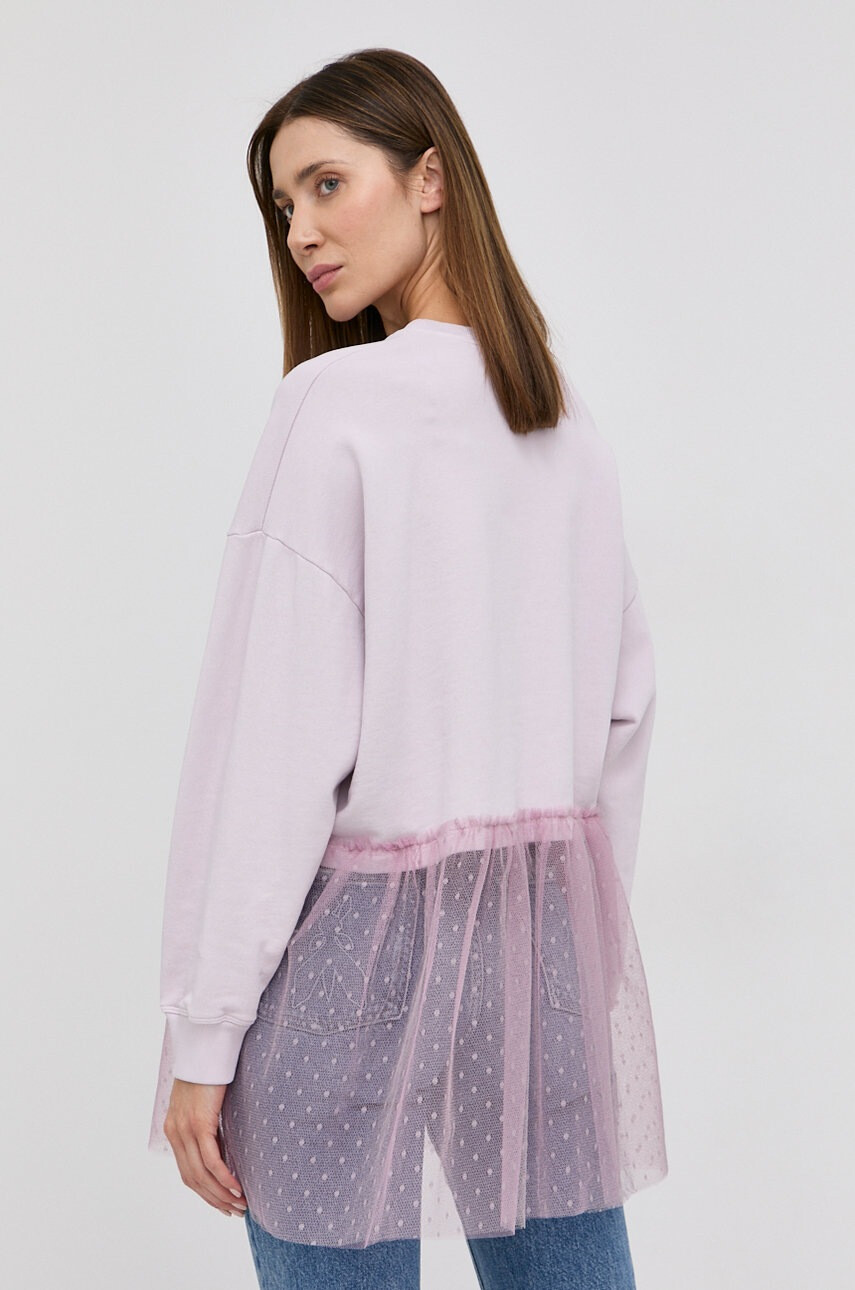 Red Valentino Памучен суичър - Pepit.bg