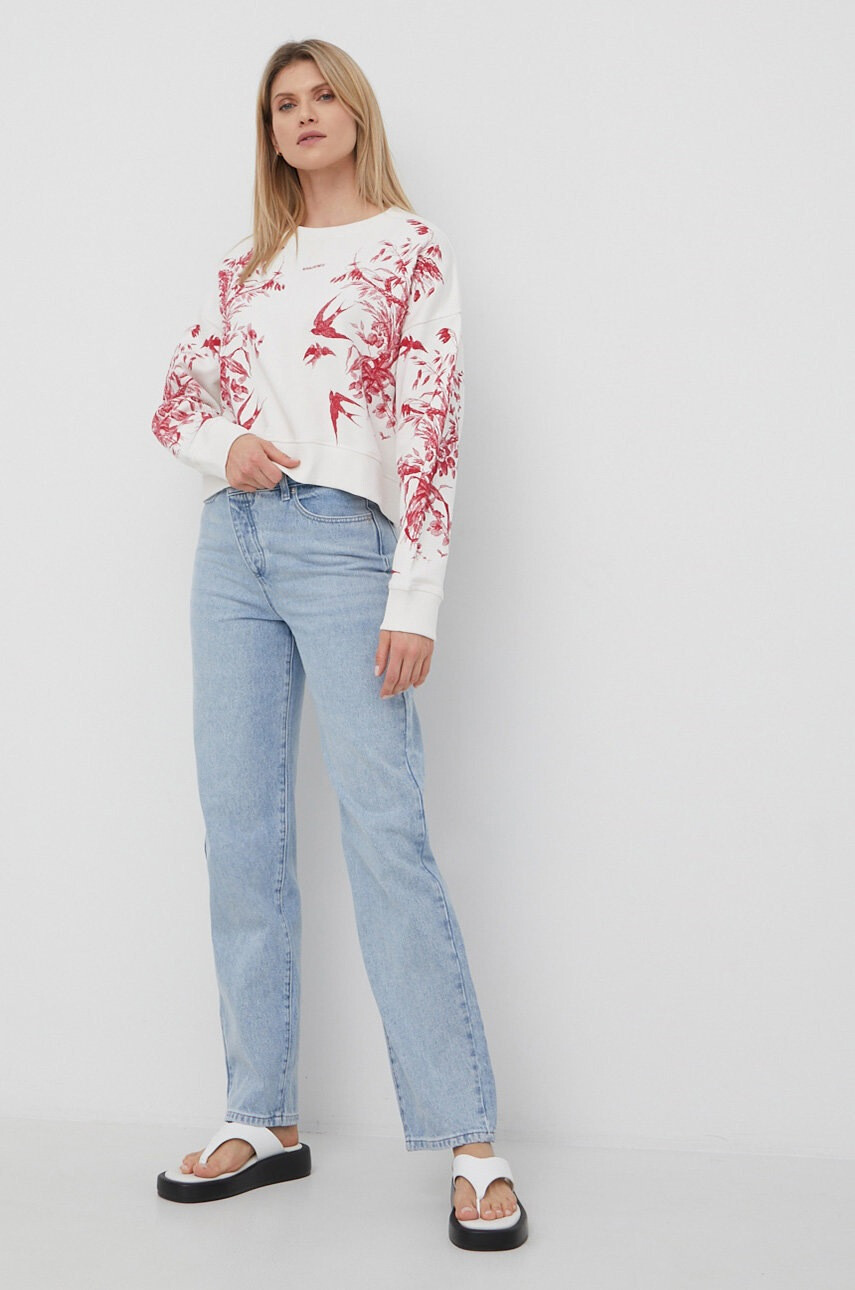Red Valentino Памучен суичър - Pepit.bg