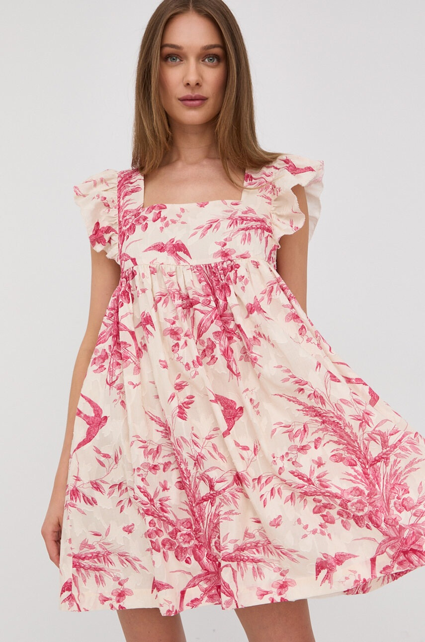 Red Valentino Памучна рокля - Pepit.bg