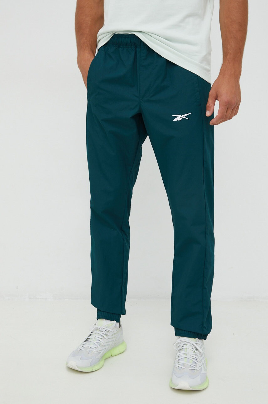 Reebok Анцуг мъжки в зелено - Pepit.bg