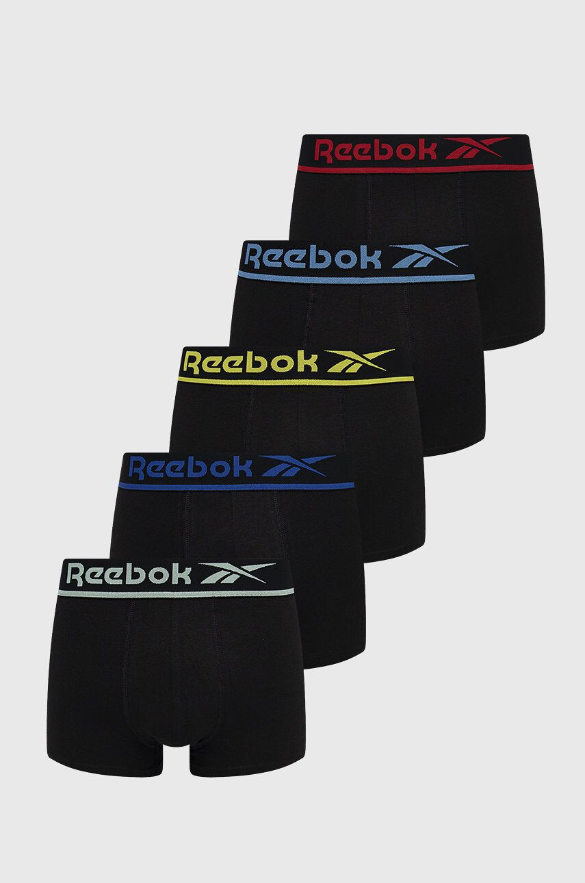 Reebok Боксерки (5-pack) в черно - Pepit.bg