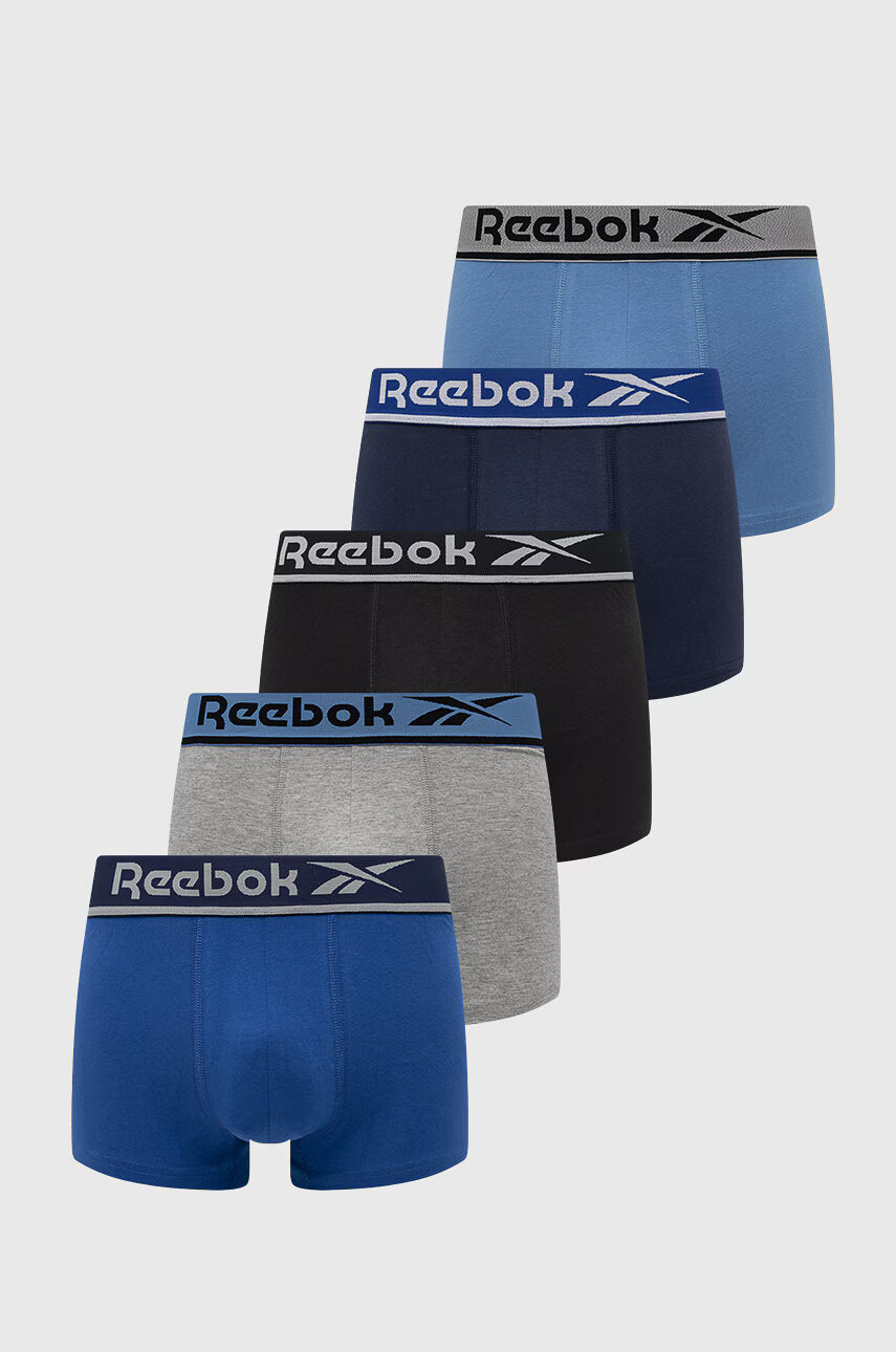 Reebok Боксерки (5-pack) в черно - Pepit.bg