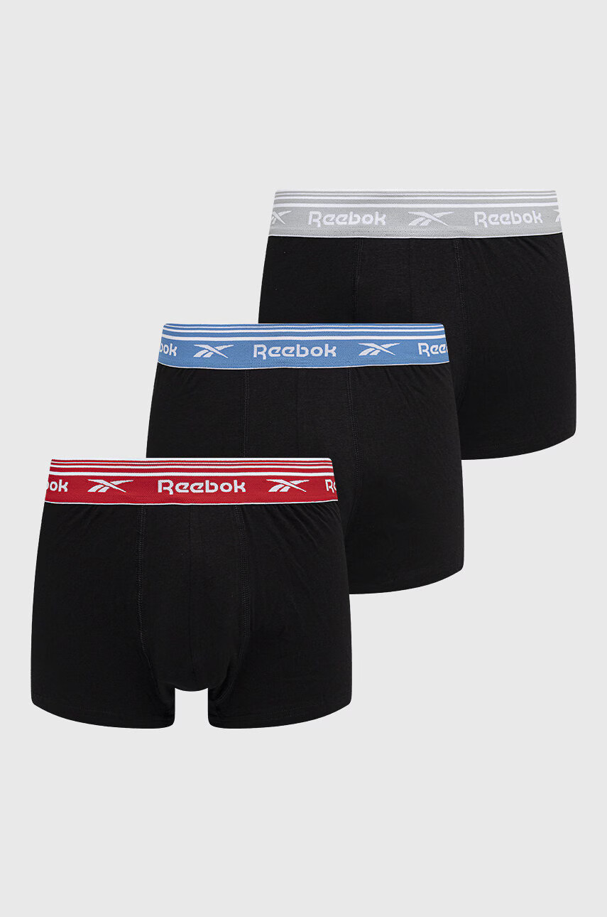 Reebok Боксерки F8389 (3-pack) в черно - Pepit.bg