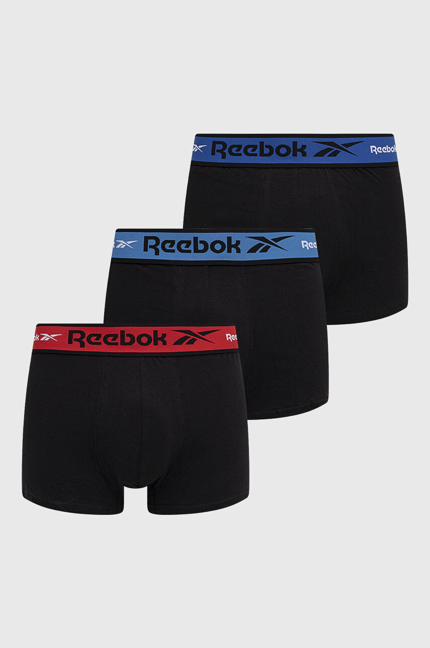 Reebok Боксерки F8390 (3-pack) в черно - Pepit.bg