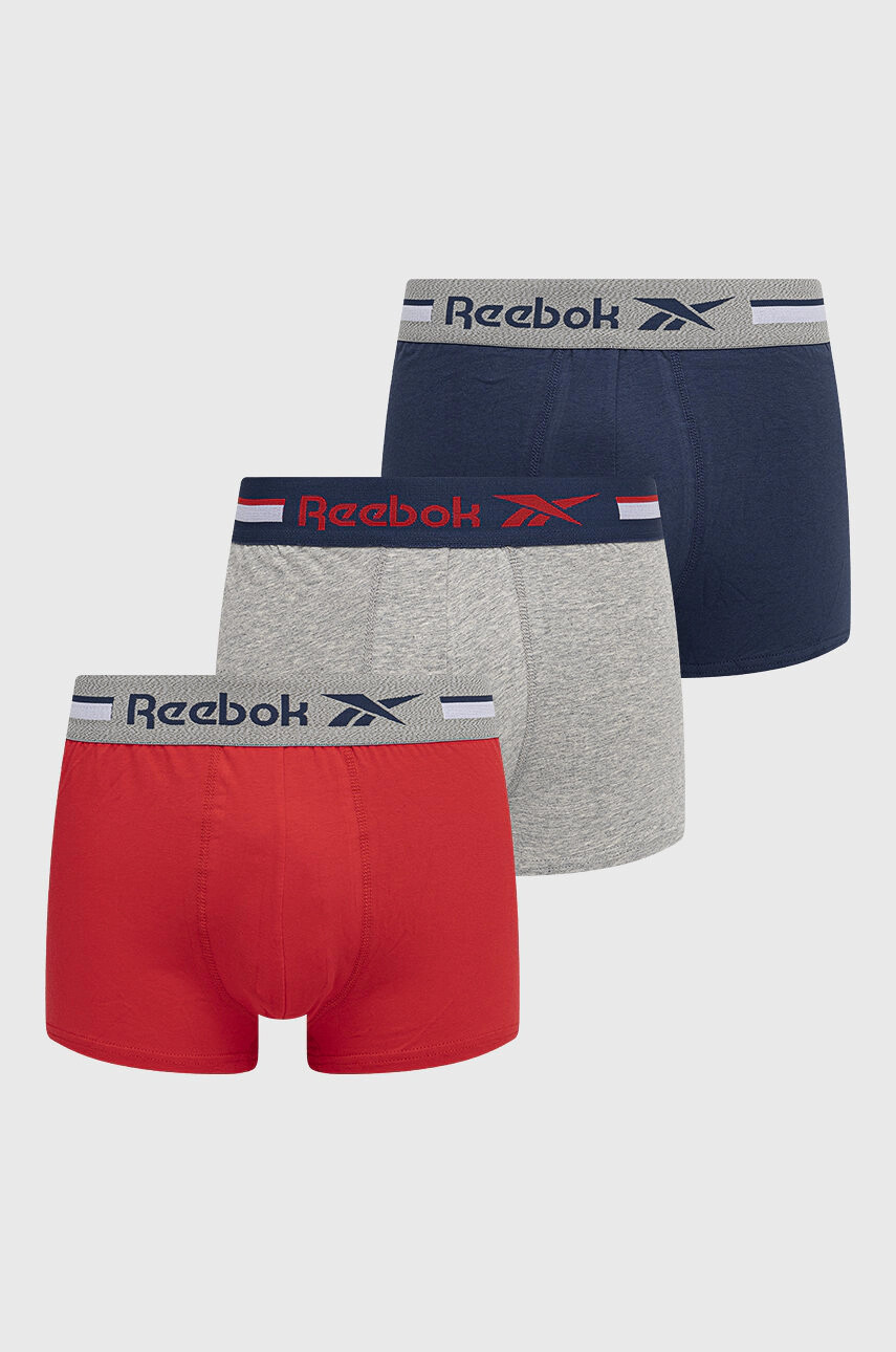 Reebok Боксерки F8395 (3-pack) в тъмносиньо - Pepit.bg
