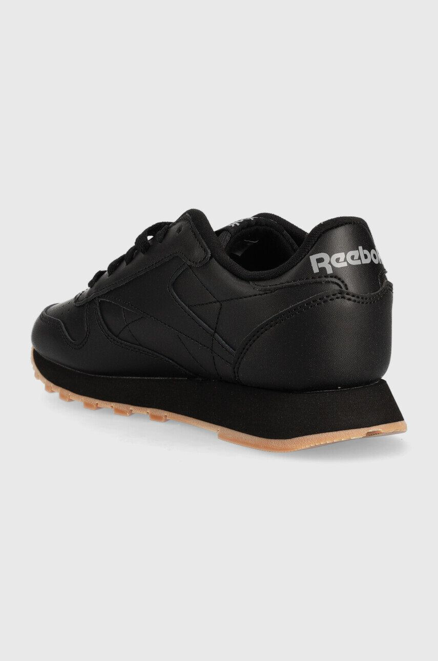 Reebok Classic Детски кожени маратонки Cl Lthr в черно - Pepit.bg