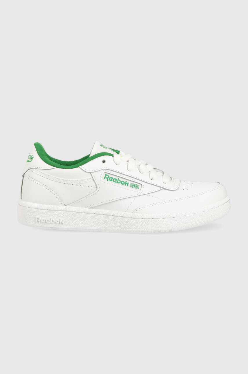Reebok Classic Детски кожени маратонки CLUB C в бяло - Pepit.bg