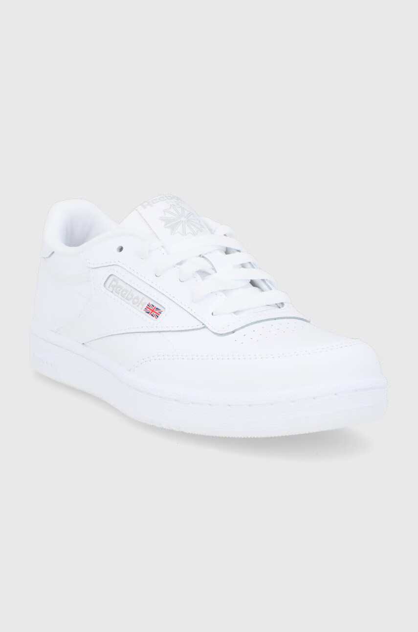 Reebok Classic Детски кожени обувки BS6168 в бяло - Pepit.bg