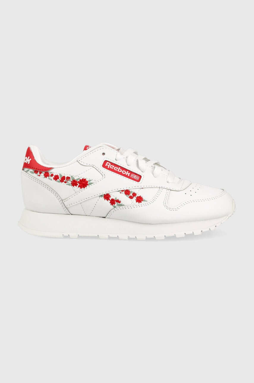 Reebok Classic Детски маратонки CL LTHR в бяло - Pepit.bg