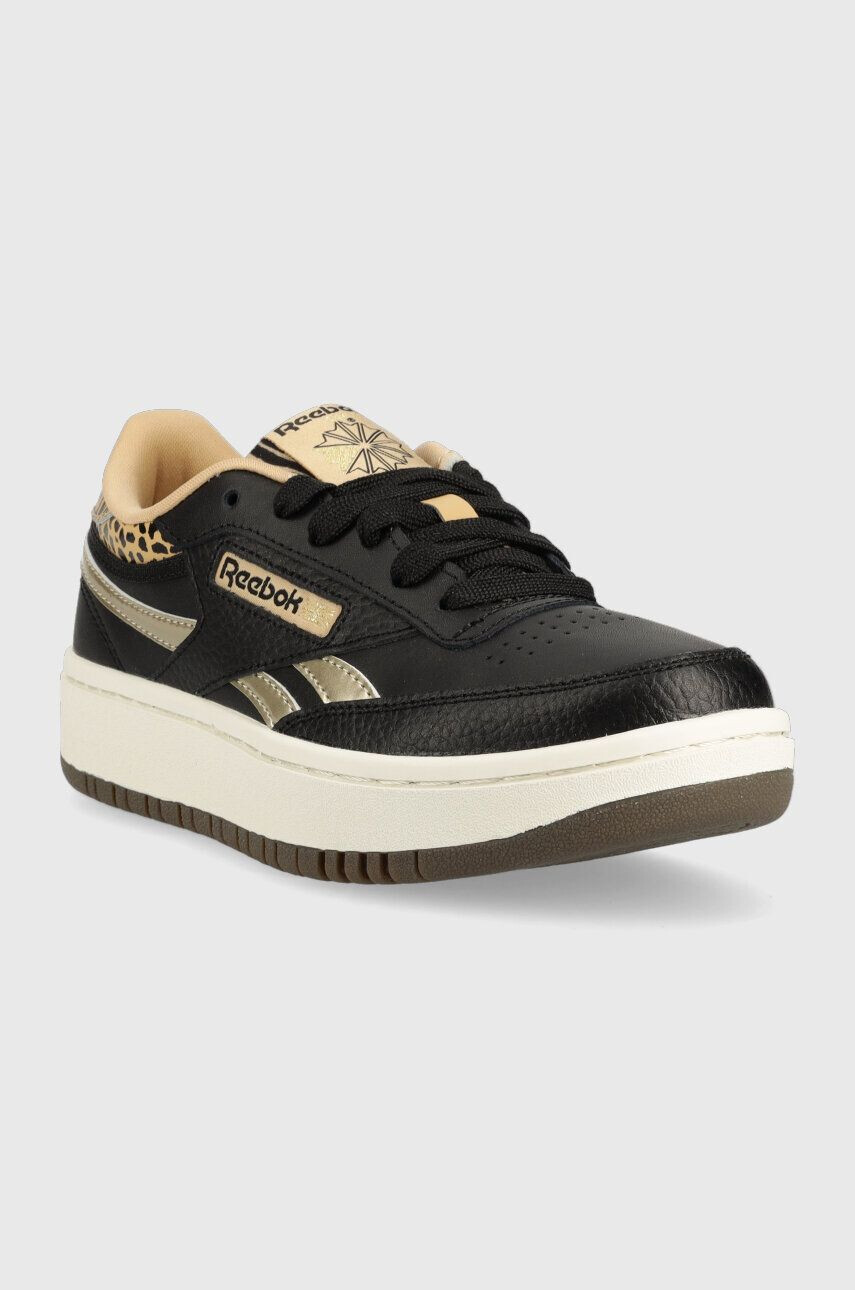 Reebok Classic Детски маратонки CLUB C DOUBLE REVEN в черно - Pepit.bg