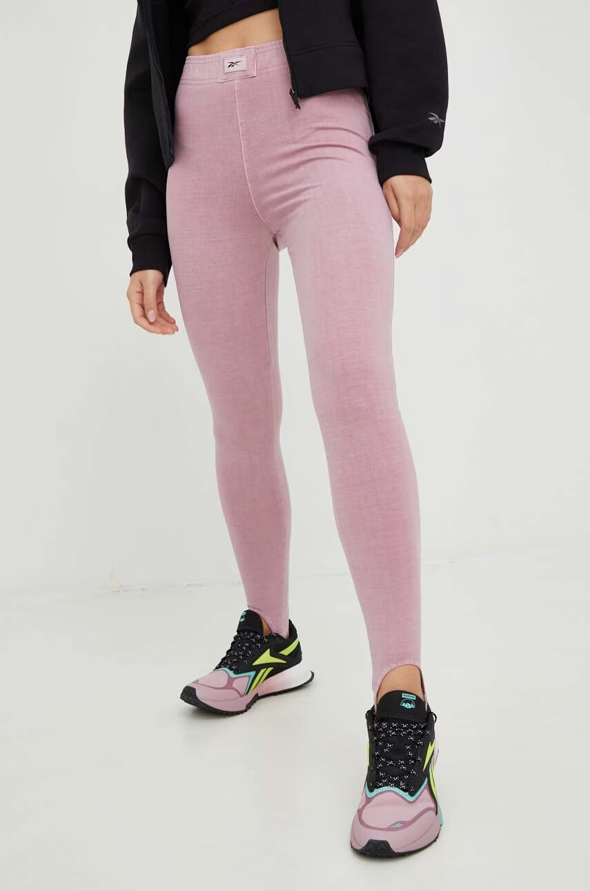 Reebok Classic Клин в розово с изчистен дизайн - Pepit.bg