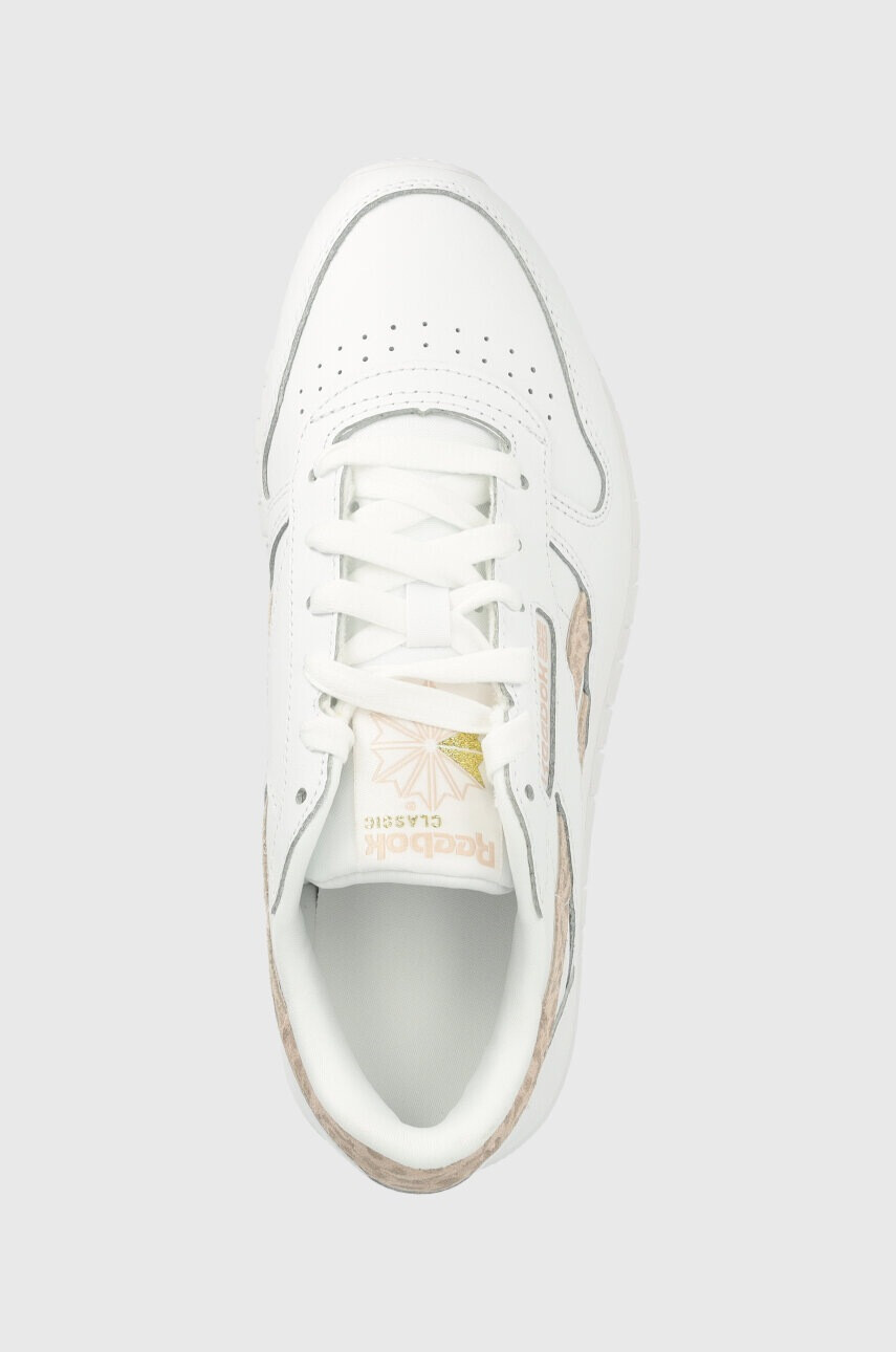 Reebok Classic Кожени маратонки CLASSIC LEATHER в бяло - Pepit.bg