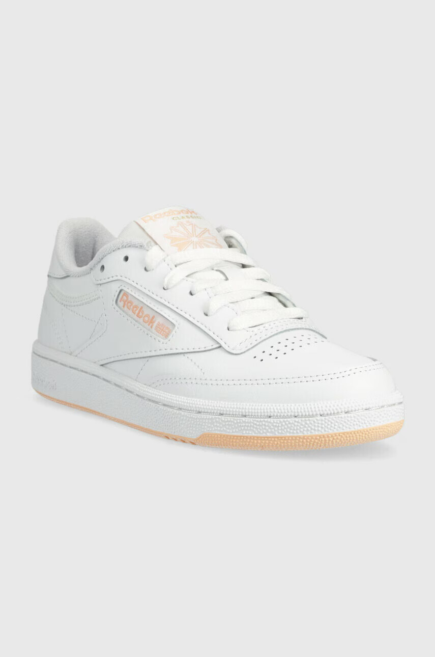 Reebok Classic Кожени маратонки CLUB C 85 в бяло GZ9790 - Pepit.bg