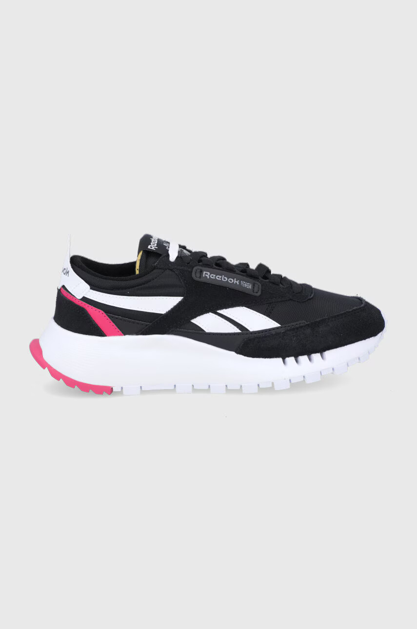 Reebok Classic Обувки CL Legacy GZ7396 в черно с равна подметка - Pepit.bg