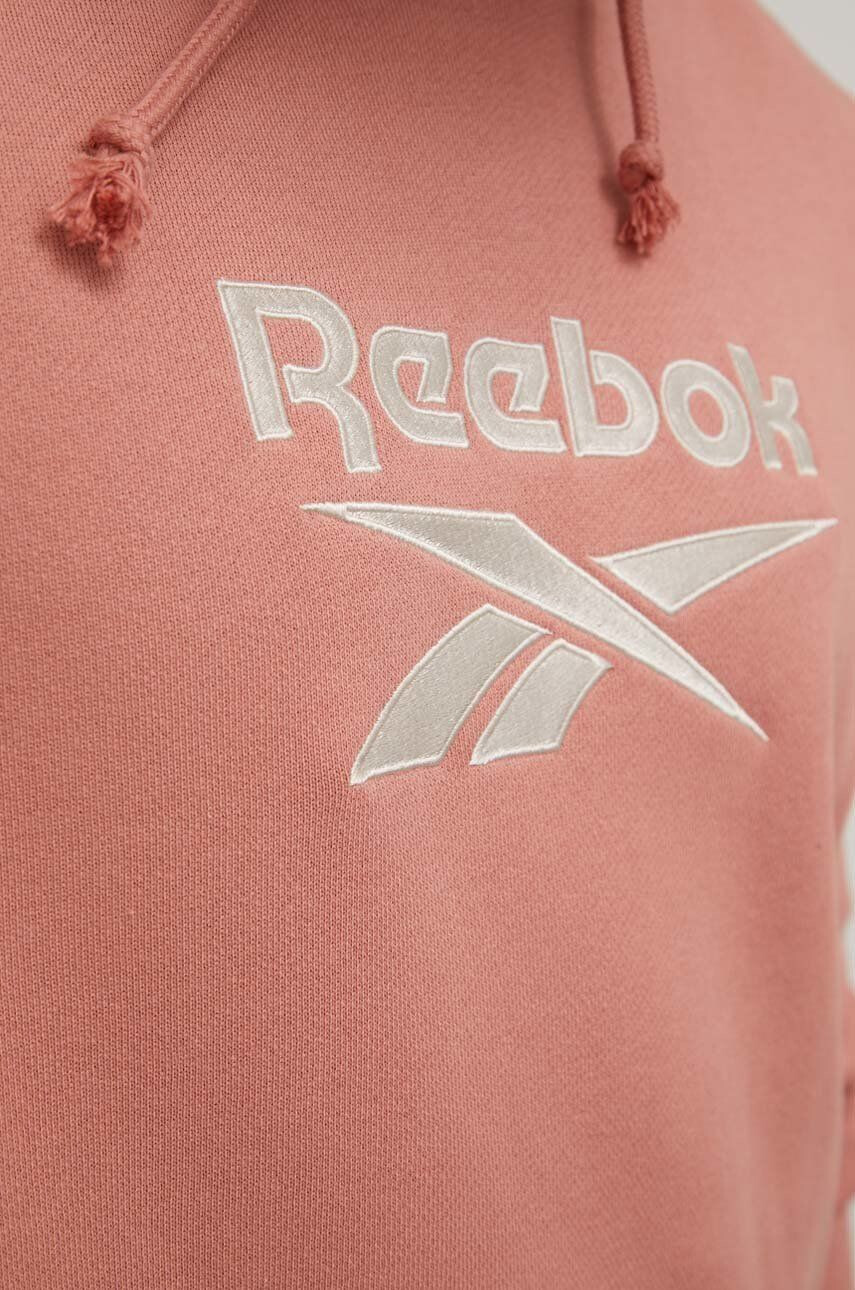 Reebok Classic Памучен суичър В жълто с изчистен дизайн - Pepit.bg