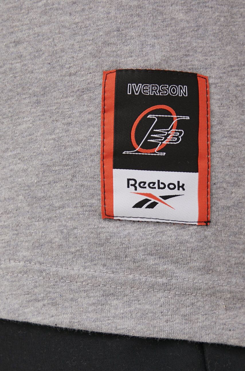 Reebok Classic Памучна тениска в бежово - Pepit.bg