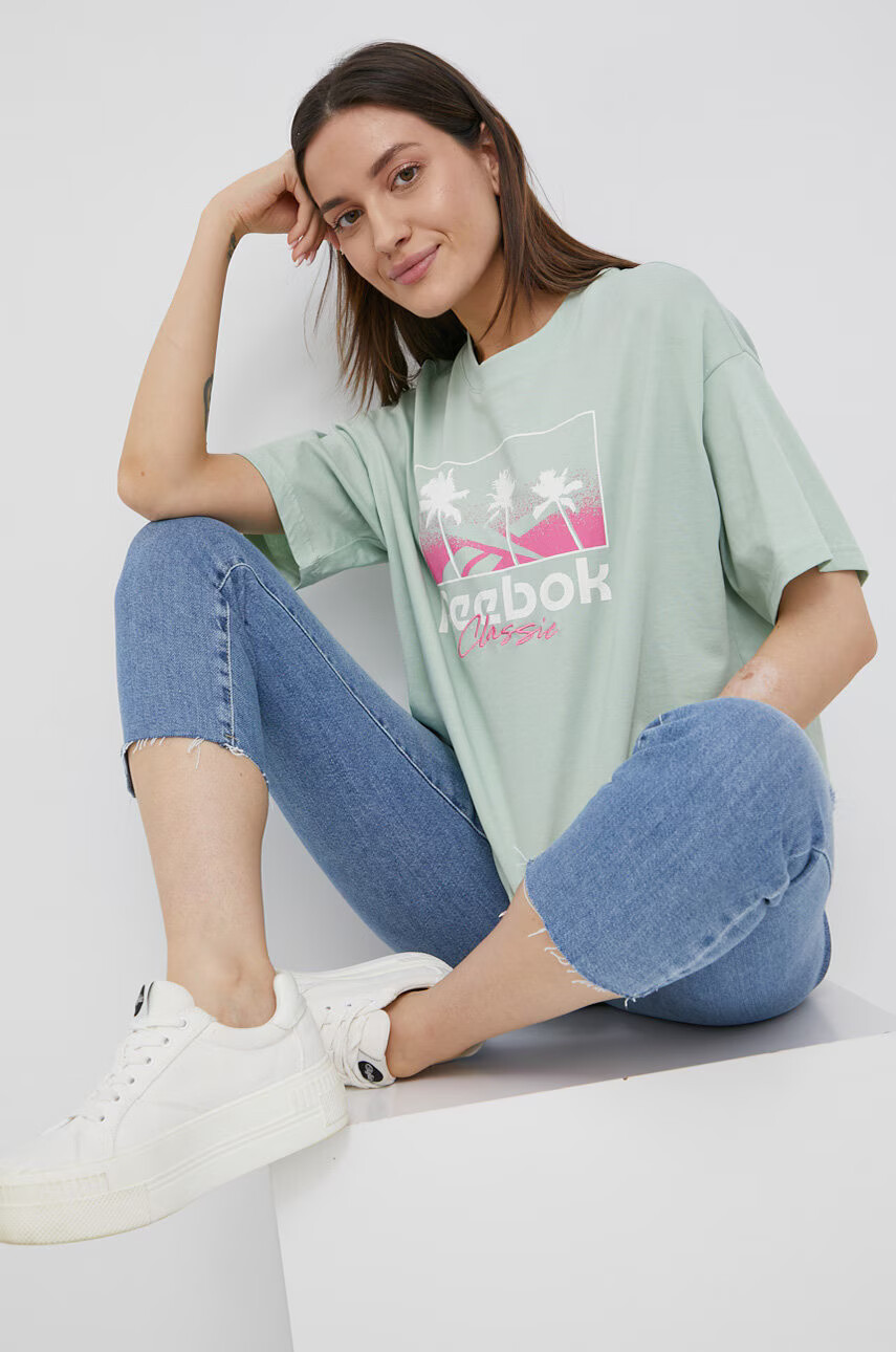 Reebok Classic Памучна тениска H58673 - Pepit.bg