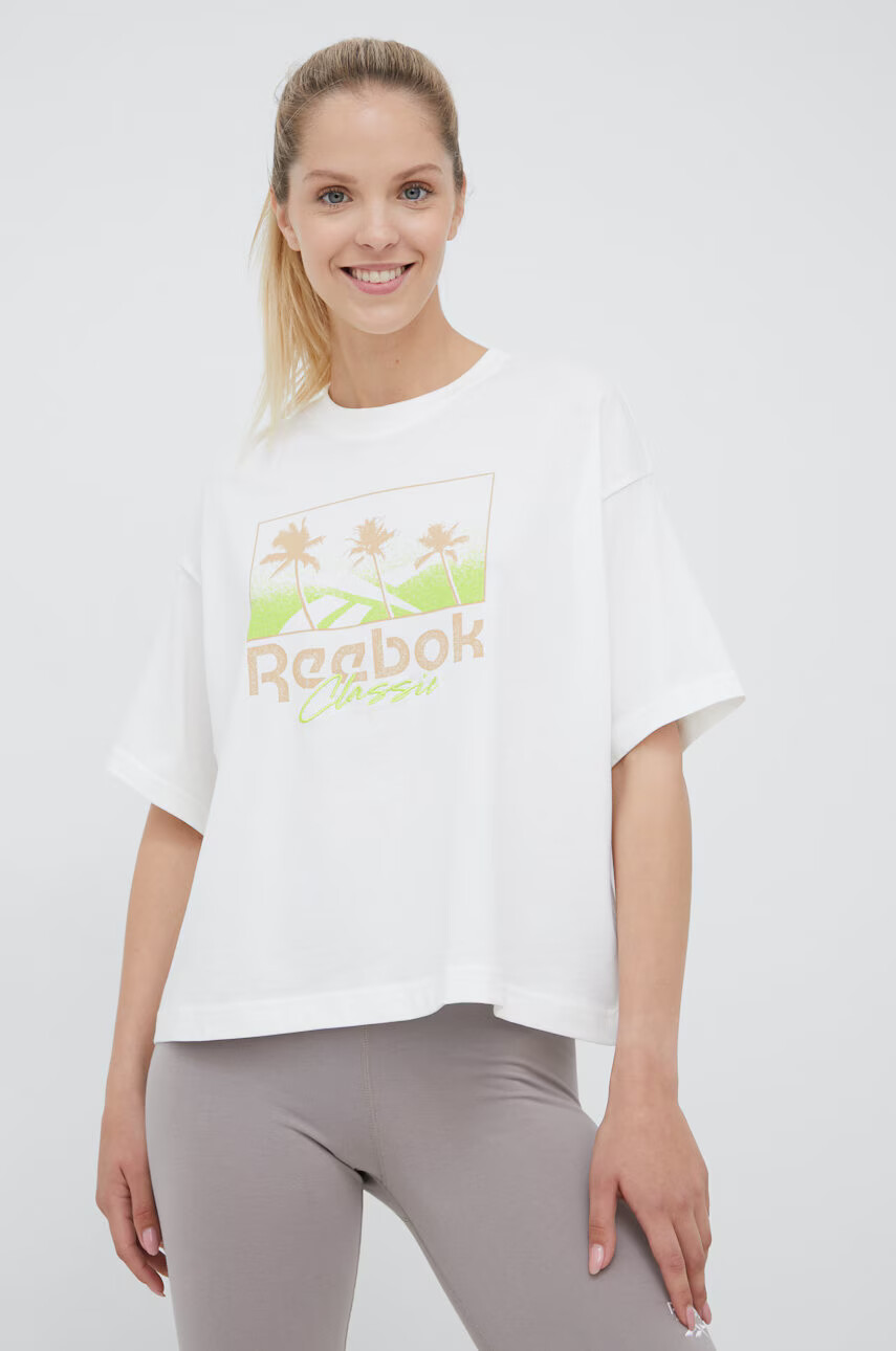 Reebok Classic Памучна тениска H49281 - Pepit.bg