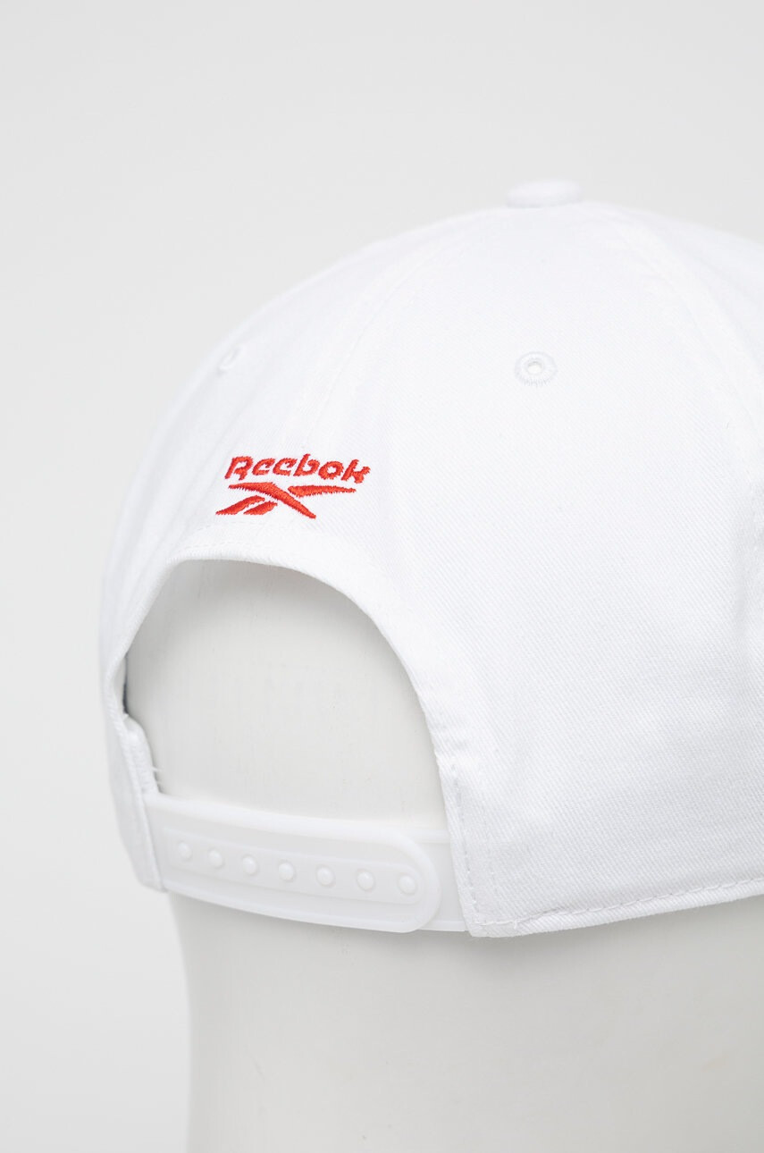 Reebok Classic Шапка HE4657 в бяло с апликация - Pepit.bg