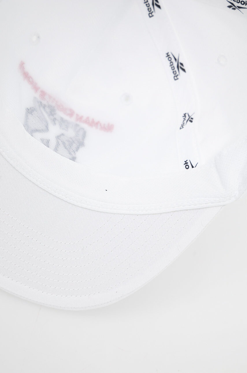 Reebok Classic Шапка HE4657 в бяло с апликация - Pepit.bg