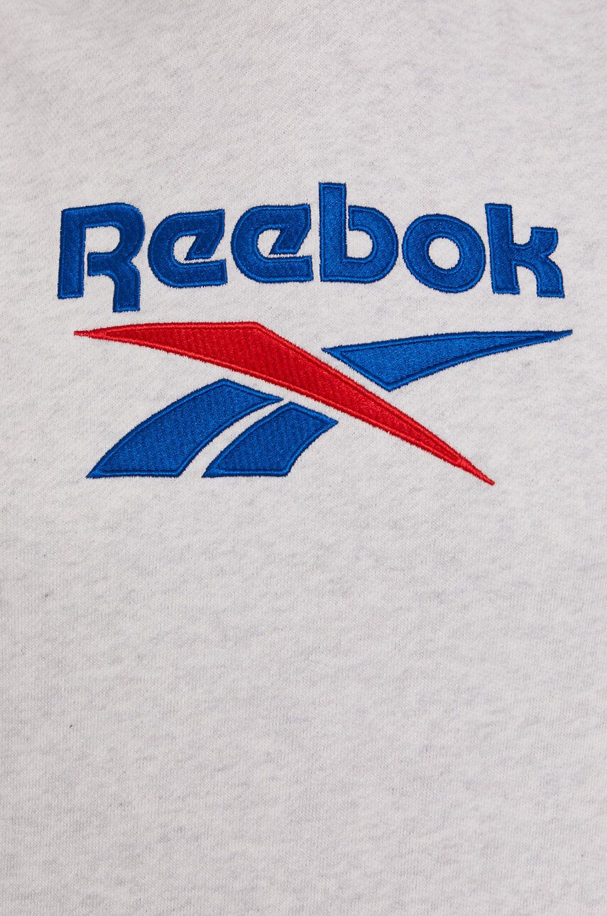 Reebok Classic Суичър GU3874 в сиво с апликация - Pepit.bg